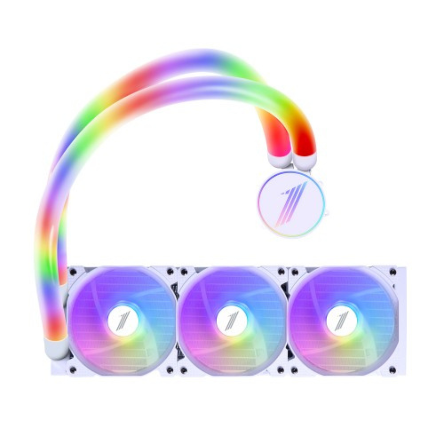 1STPLAYER MT360 MOTHRA ARGB WHITE LIQUID COOLER