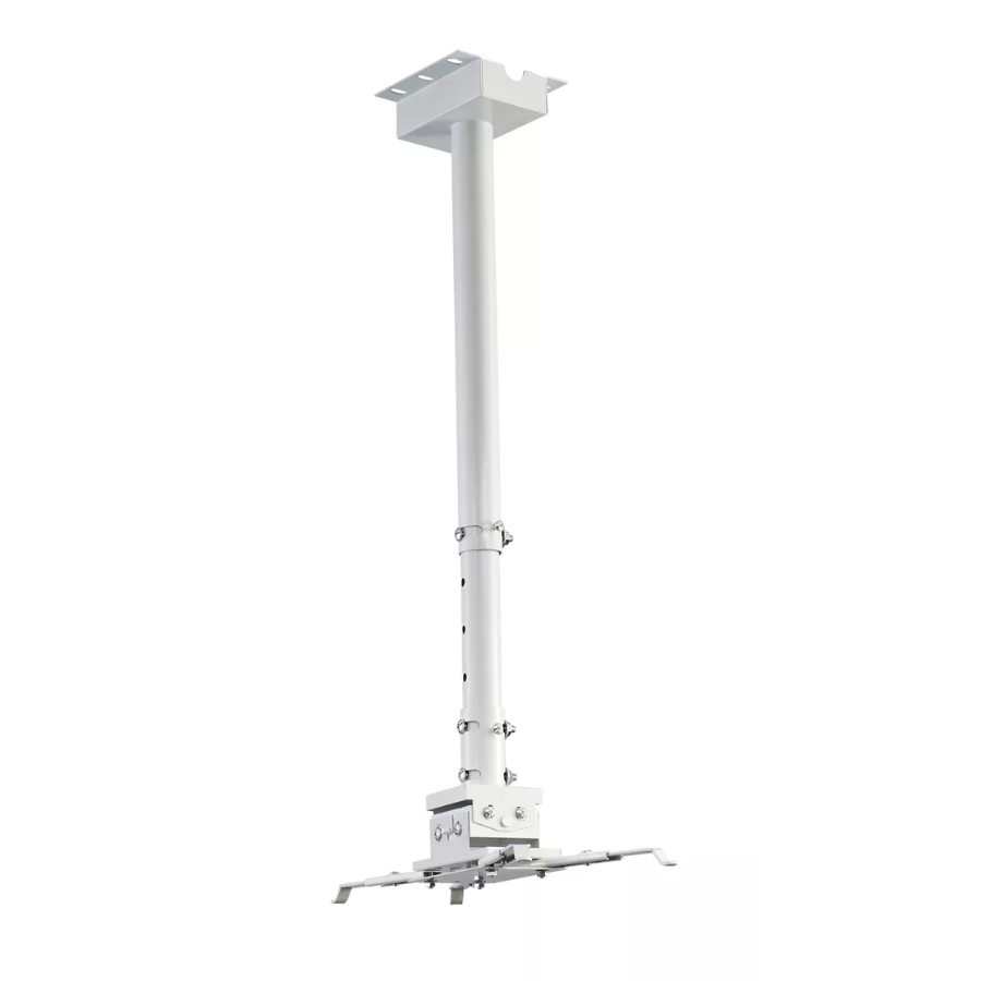 PROJECTOR CEILING MOUNT KIT ROUND WHITE 1 METER (PM01)